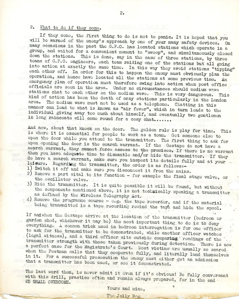 Evasion Procedures 2 (1969)